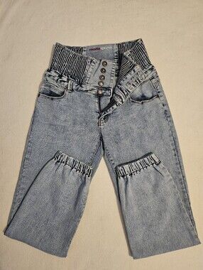 NEW! Moda Xpress MX Wmns Joggers Butt Lift 5 Buttons Elastic Waistband SZ 11/12.